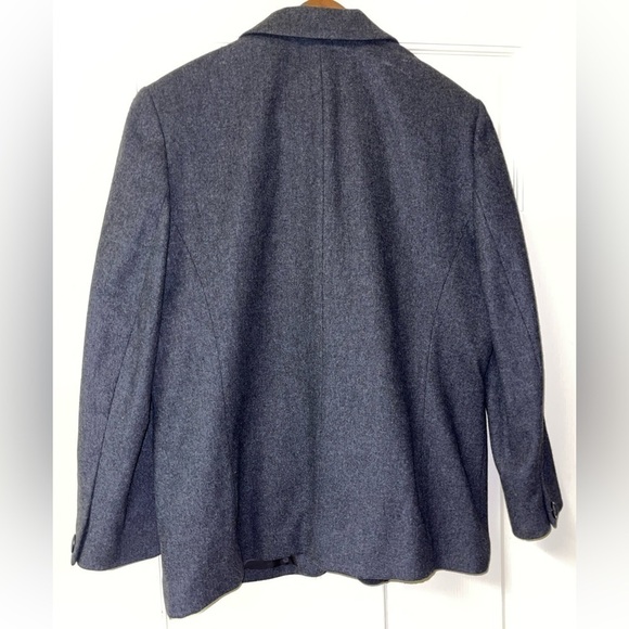 Vintage Pendleton wool Charcoal Gray 100% Virgin Wool Skirt Suit Women’s 14 - Picture 3 of 12